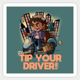 Tip Your Drivers! Sticker